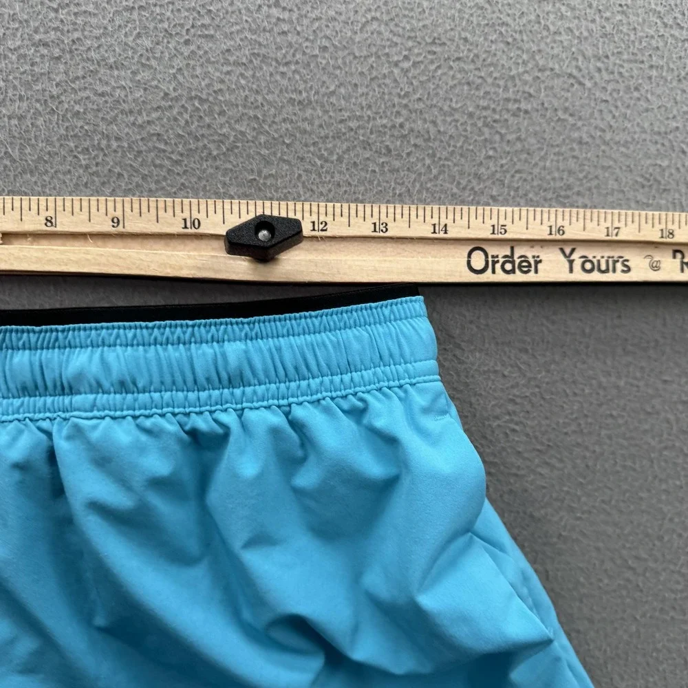 Chubbies Swim Trunks Mens Small Blue Solid 5.5 Inseam Lined Stretch Quick Dry